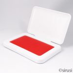 日光印 スタンプ台 赤