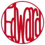 Edward 個人印 左横書き 吉相体