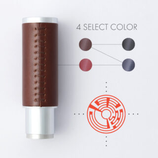 ディスク印グラフィー シャチハタネーム9 Vivo-Leather