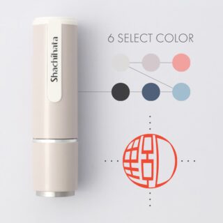 レンズ印グラフィー シャチハタネーム9 ジャパンカラー