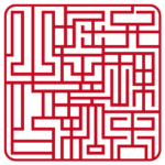 弁理士堀田瑞松之印 | 職印(角印)| ライン印グラフィー